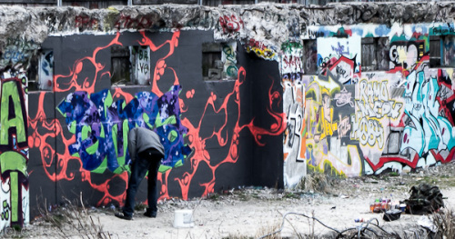 Bild 12 Sprayer bei seiner Arbeit