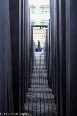Bild 35 Stelen aus Beton zum Gedenken an eine Sonne unter der sich Deutschland damals unruehmlich br