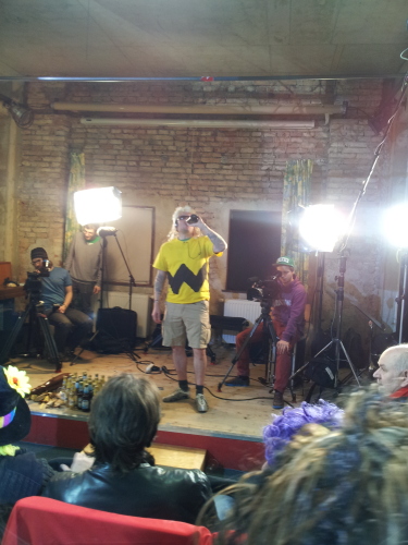 Während den Aufnahmen